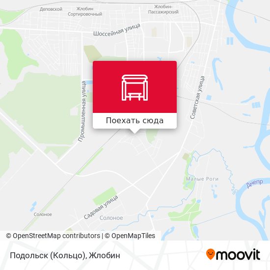 Карта Подольск (Кольцо)
