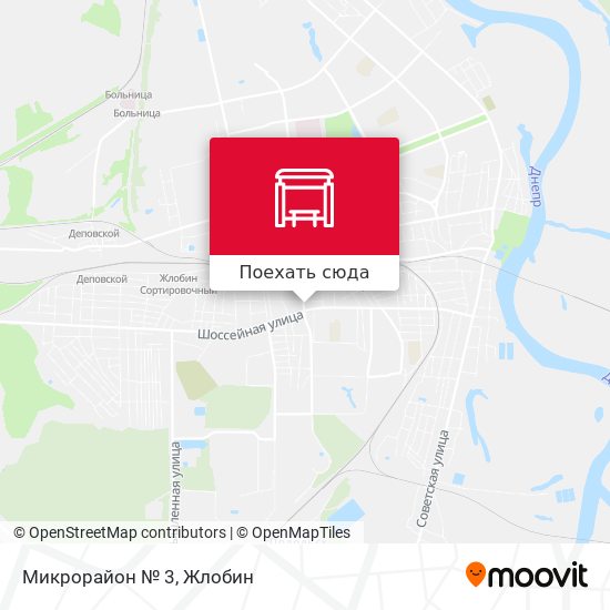 Карта Микрорайон № 3