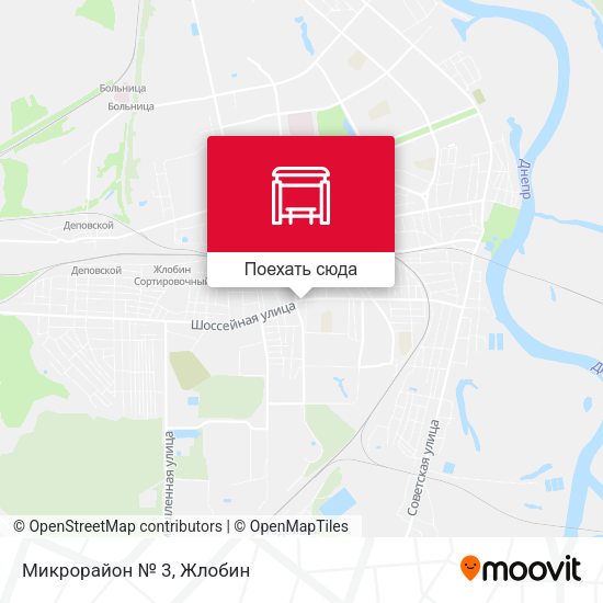 Карта Микрорайон № 3