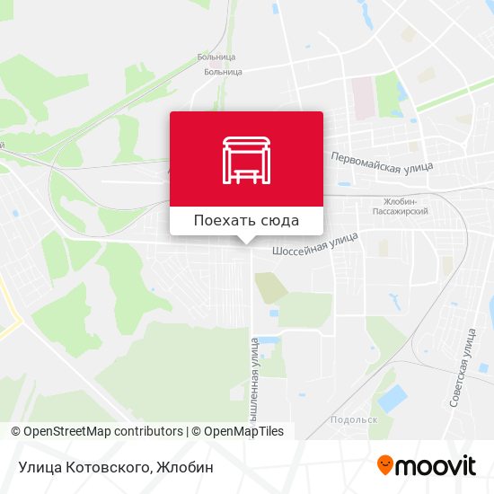 Карта Улица Котовского