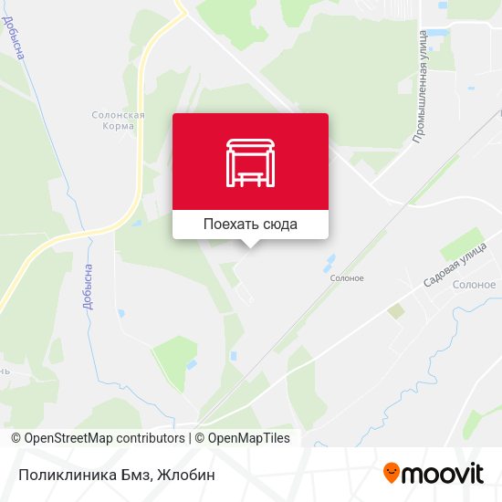 Карта Поликлиника Бмз