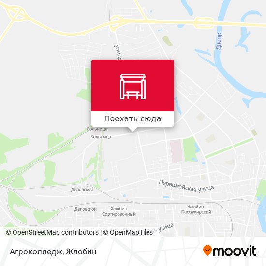 Карта Агроколледж
