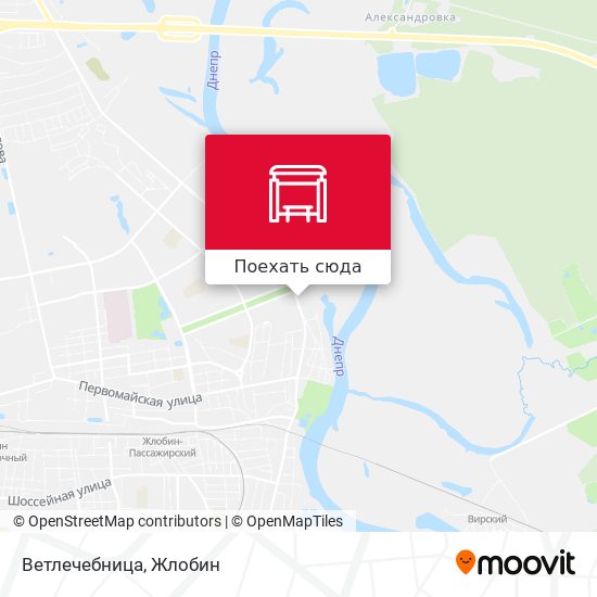 Карта Ветлечебница