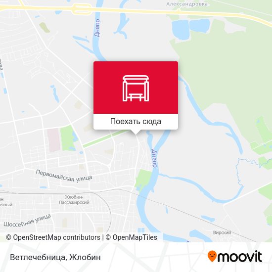 Карта Ветлечебница
