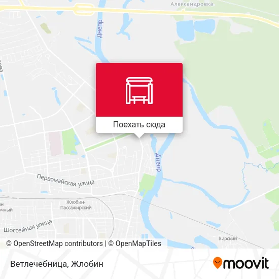 Карта Ветлечебница