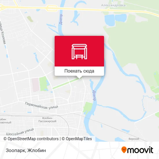 Карта Зоопарк