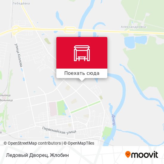 Карта Ледовый Дворец