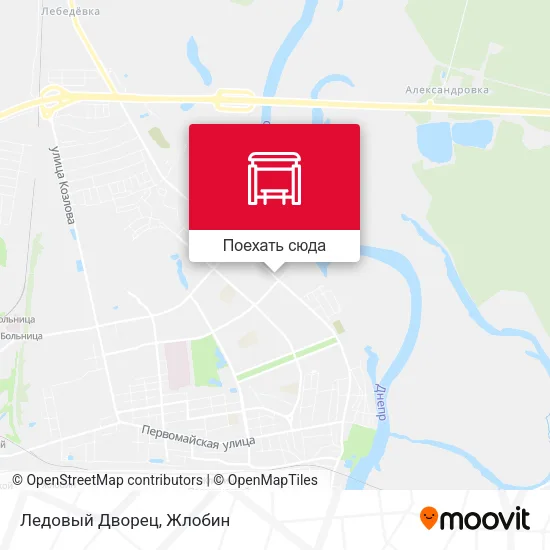 Карта Ледовый Дворец