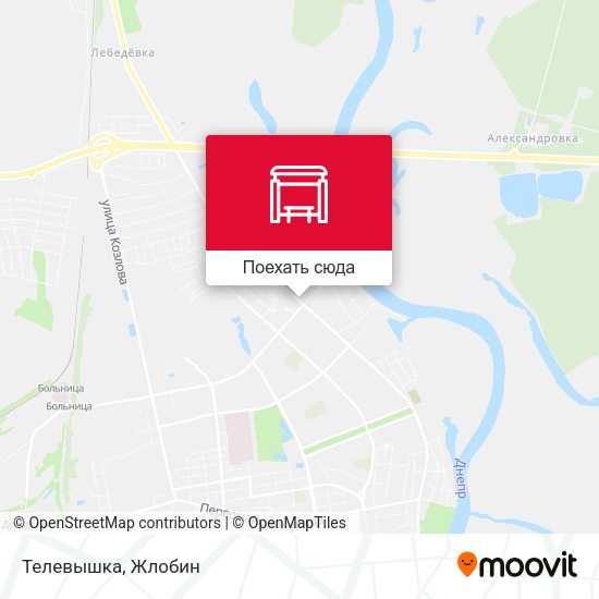 Карта Телевышка