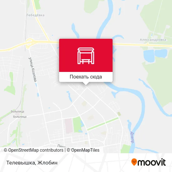 Карта Телевышка