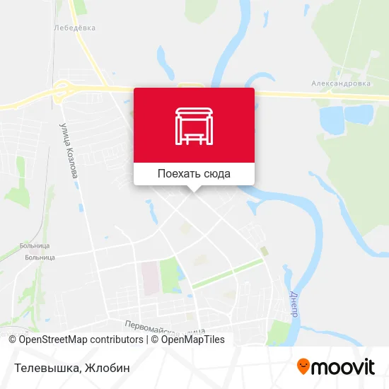 Карта Телевышка
