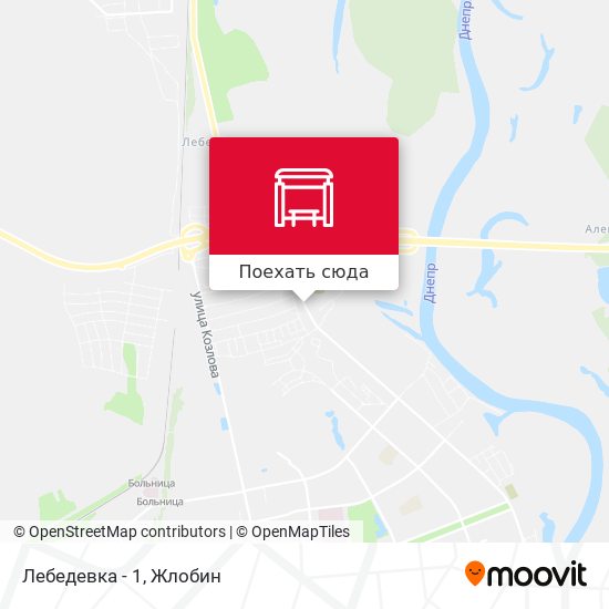 Карта Лебедевка - 1