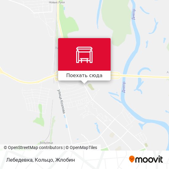 Карта Лебедевка, Кольцо
