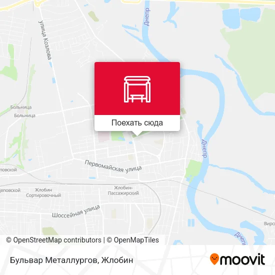 Карта Бульвар Металлургов