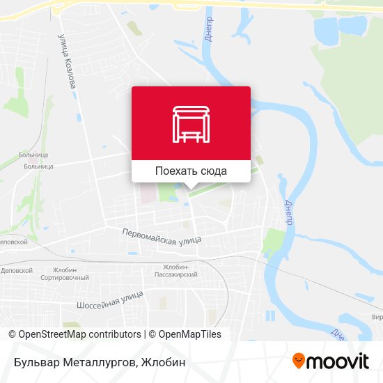 Карта Бульвар Металлургов