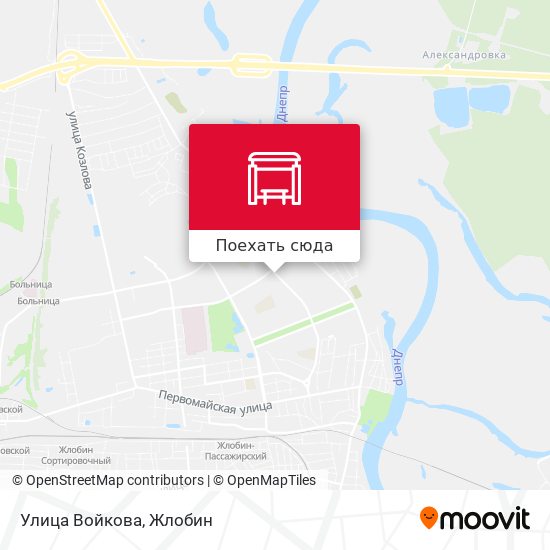 Карта Улица Войкова