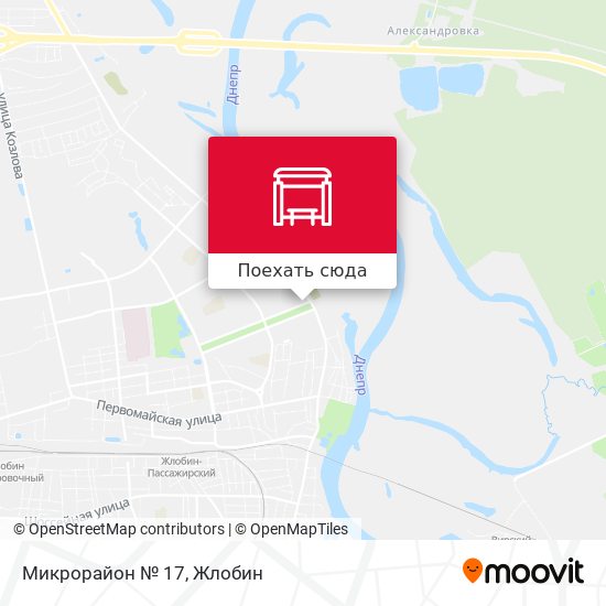 Карта Микрорайон № 17