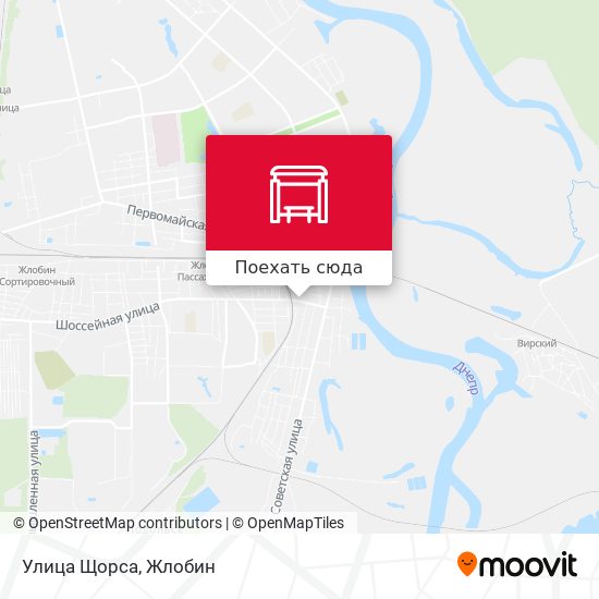 Карта Улица Щорса