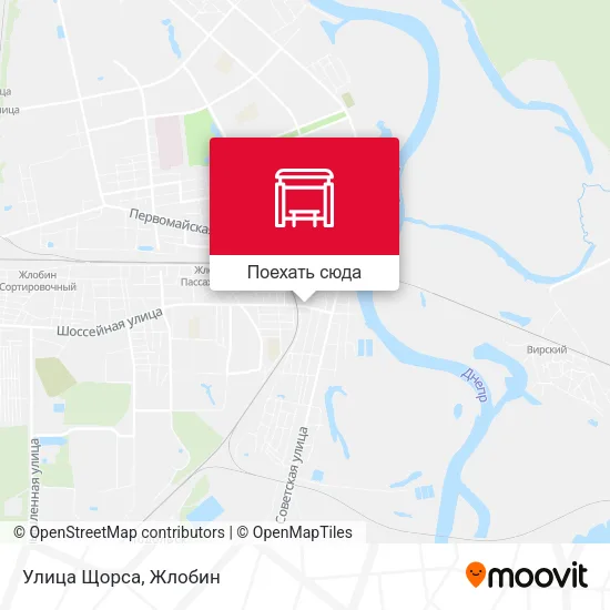 Карта Улица Щорса