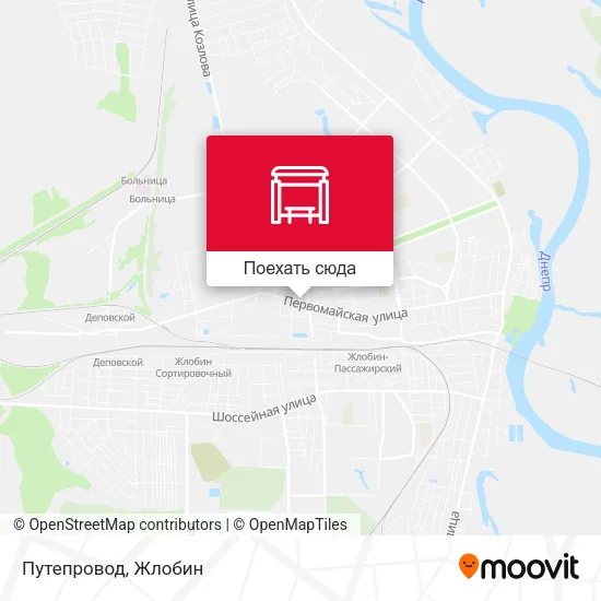 Карта Путепровод