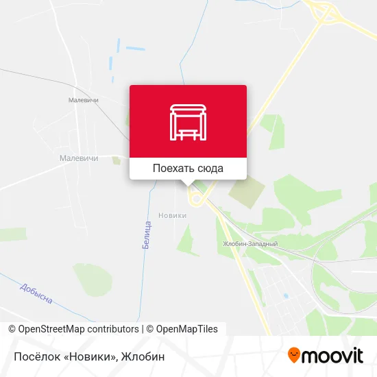 Карта Посёлок «Новики»