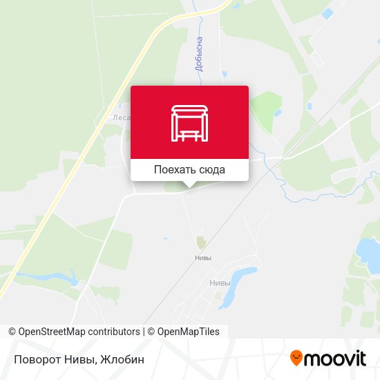 Карта Поворот Нивы