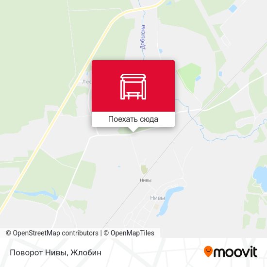 Карта Поворот Нивы