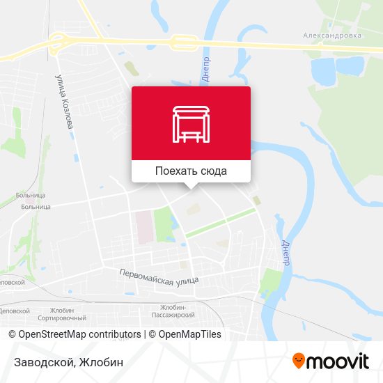 Карта Заводской