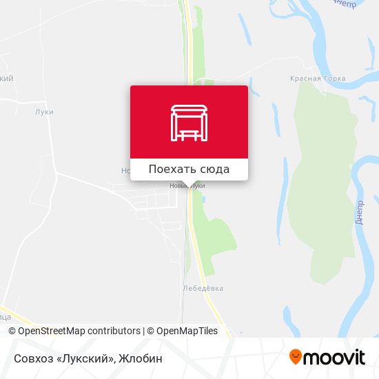 Карта Совхоз «Лукский»