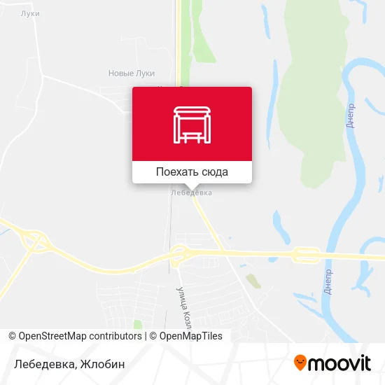 Карта Лебедевка