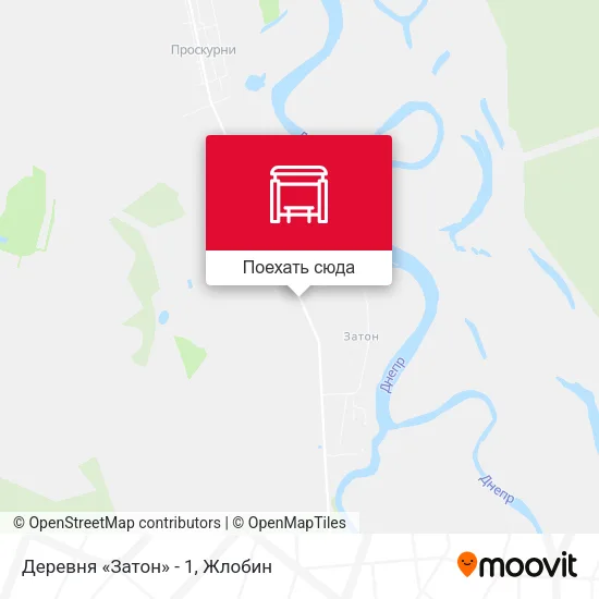 Карта Деревня «Затон» - 1