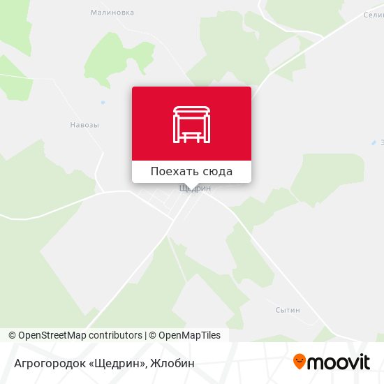 Карта Агрогородок «Щедрин»