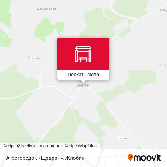 Карта Агрогородок «Щедрин»