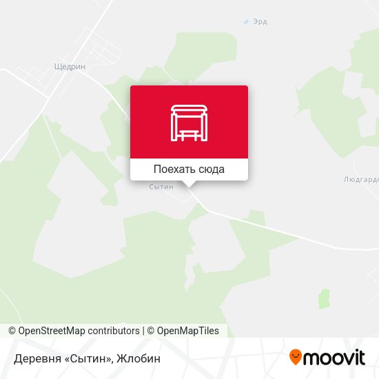 Карта Деревня «Сытин»