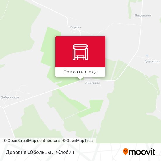 Карта Деревня «Обольцы»