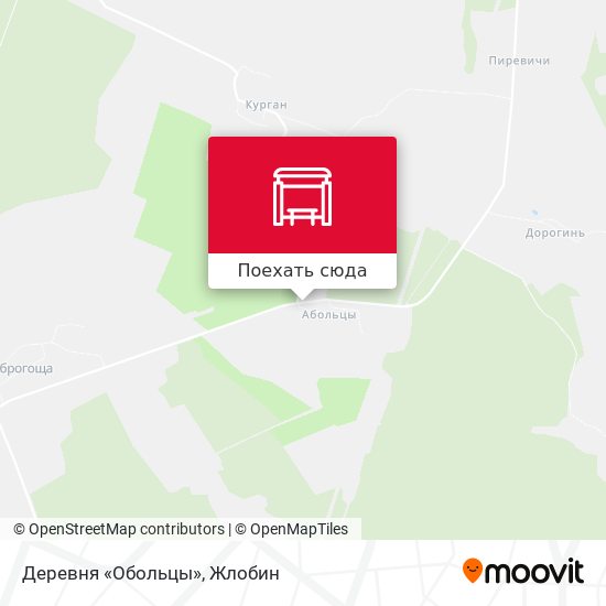 Карта Деревня «Обольцы»
