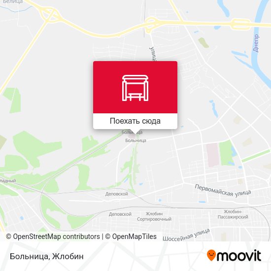 Карта Больница