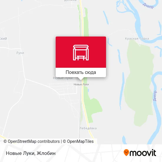 Карта Новые Луки