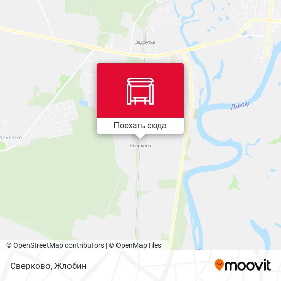 Карта Сверково