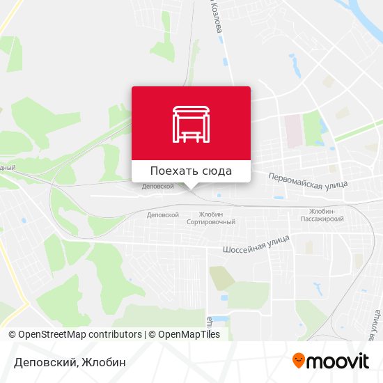 Карта Деповский
