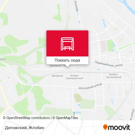 Карта Деповский