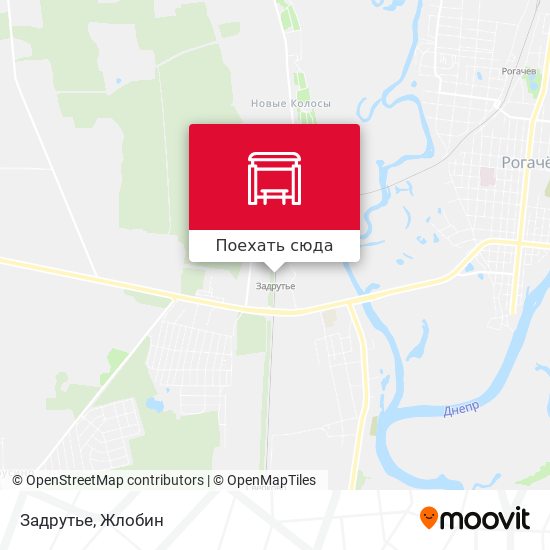 Карта Задрутье