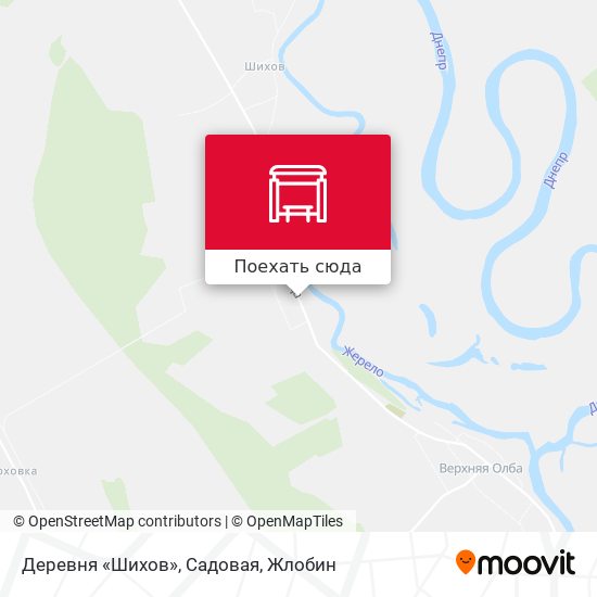Карта Деревня «Шихов», Садовая