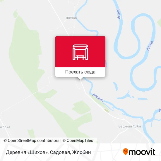 Карта Деревня «Шихов», Садовая