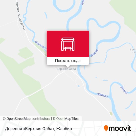 Карта Деревня «Верхняя Олба»