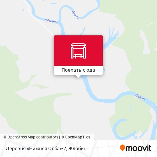 Карта Деревня «Нижняя Олба»-2