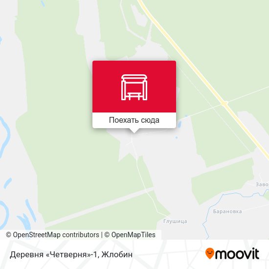 Карта Деревня «Четверня»-1