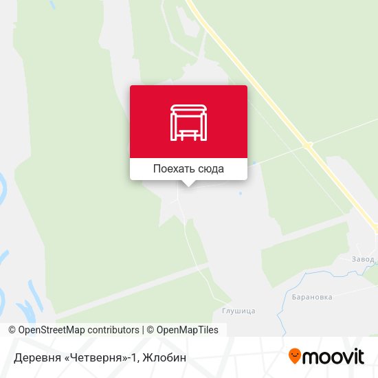 Карта Деревня «Четверня»-1