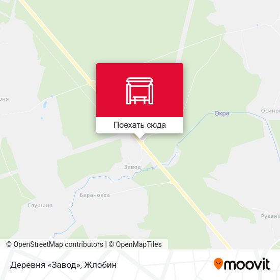 Карта Деревня «Завод»