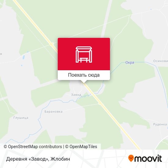Карта Деревня «Завод»